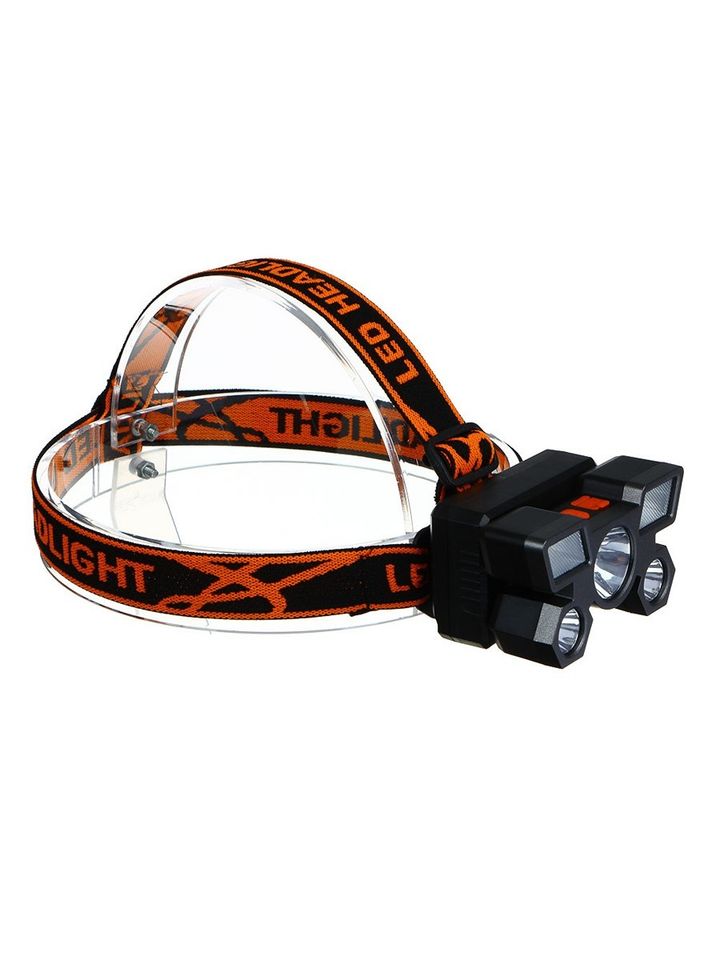 Фонарь налобный ЕРМАК 6 + 3 LED 4 режима (221-077)