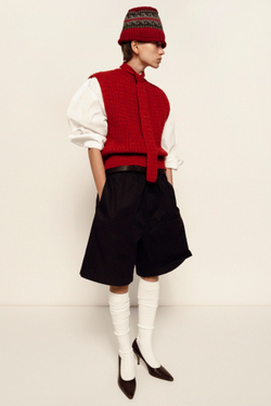 Жилет твидовый 26.NP.4.CLO.06.15, красный