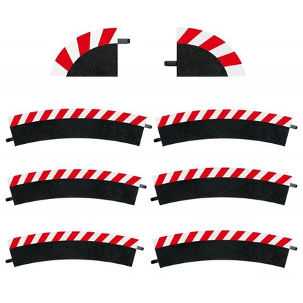 Carrera DIGITAL 124/132 EVOLUTION - Доп. расширение колеи: поворот 3/30° + концевая секция 20563 / артикул   20563  / GTIN 4007486205635