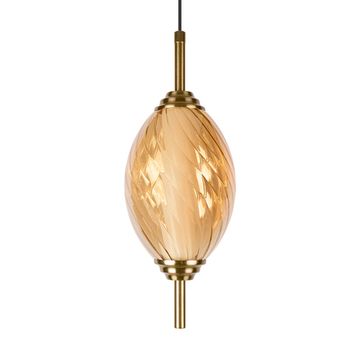 Подвесной светильник LED 30W 4000К 10421/A Amber бронза/янтарный Helix LOFT IT