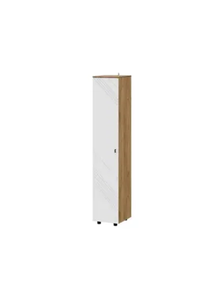 Шкаф-пенал напольный Дуб Золотой 40х46х210 см