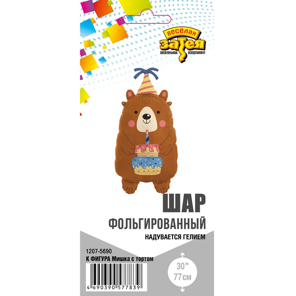 К ФИГУРА Мишка с тортом