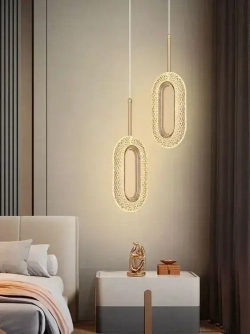 Подвесной светильник/ Люстра подвесная 36 Вт/ светодиодный LED 3 режима освещения (3000-6500 К)/ Акрил