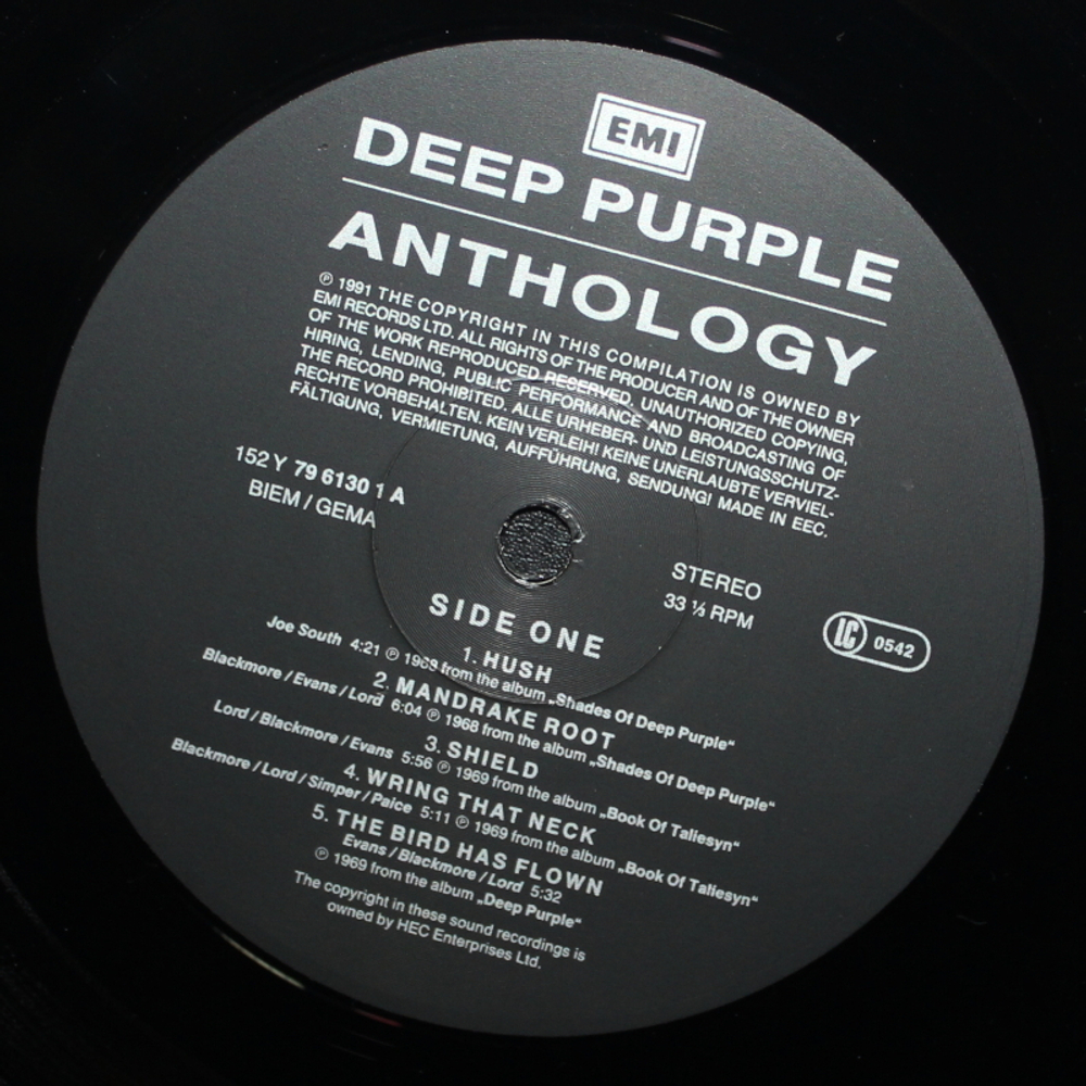 Deep Purple / Anthology (3LP)