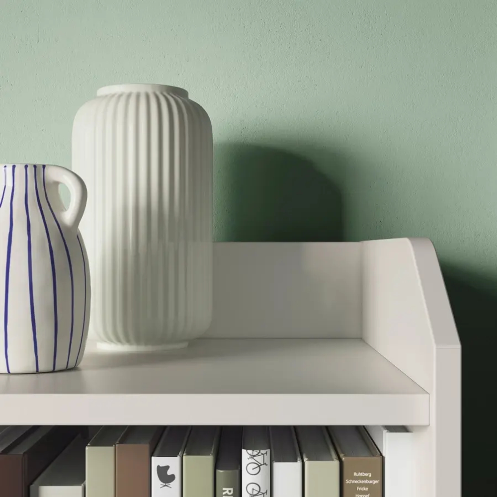 Шкаф - HAUGA IKEA/ХАУГА ИКЕА, 46х279х199 см, белый