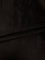 Бархат хлопковый черный