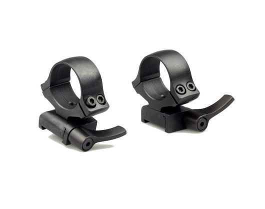 Быстросъемные кольца раздельные KOZAP CZ550 Alfa D26мм BH14.8 (No.61) низкие