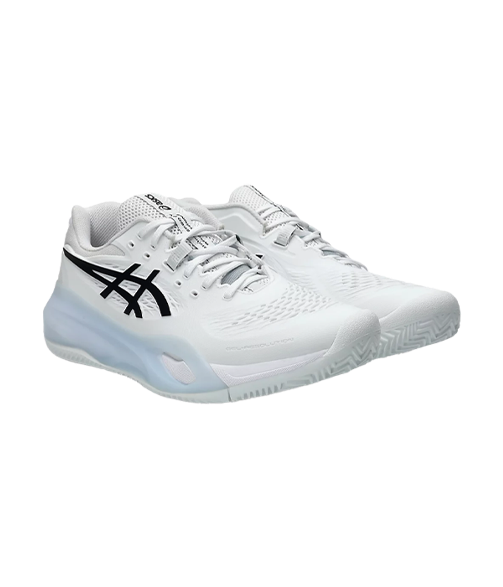 Кроссовки для падел Asics Gel-Resolution X Clay Белые/чёрные 2025 | Спортивная обувь
