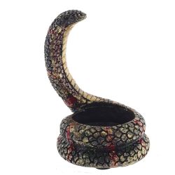 GAEM Подсвечник "Змея", D свечи 4 см, L7 W6 H9 см, 2в.