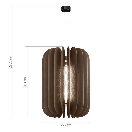 SL3004.453.01 Светильник подвесной ST-Luce Черный/Серый E27 1*60W SENTITO