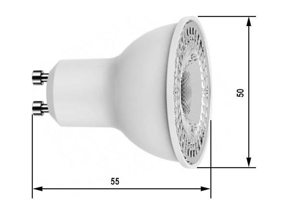 Лампа RGBW с пультом 8W R50 GU10