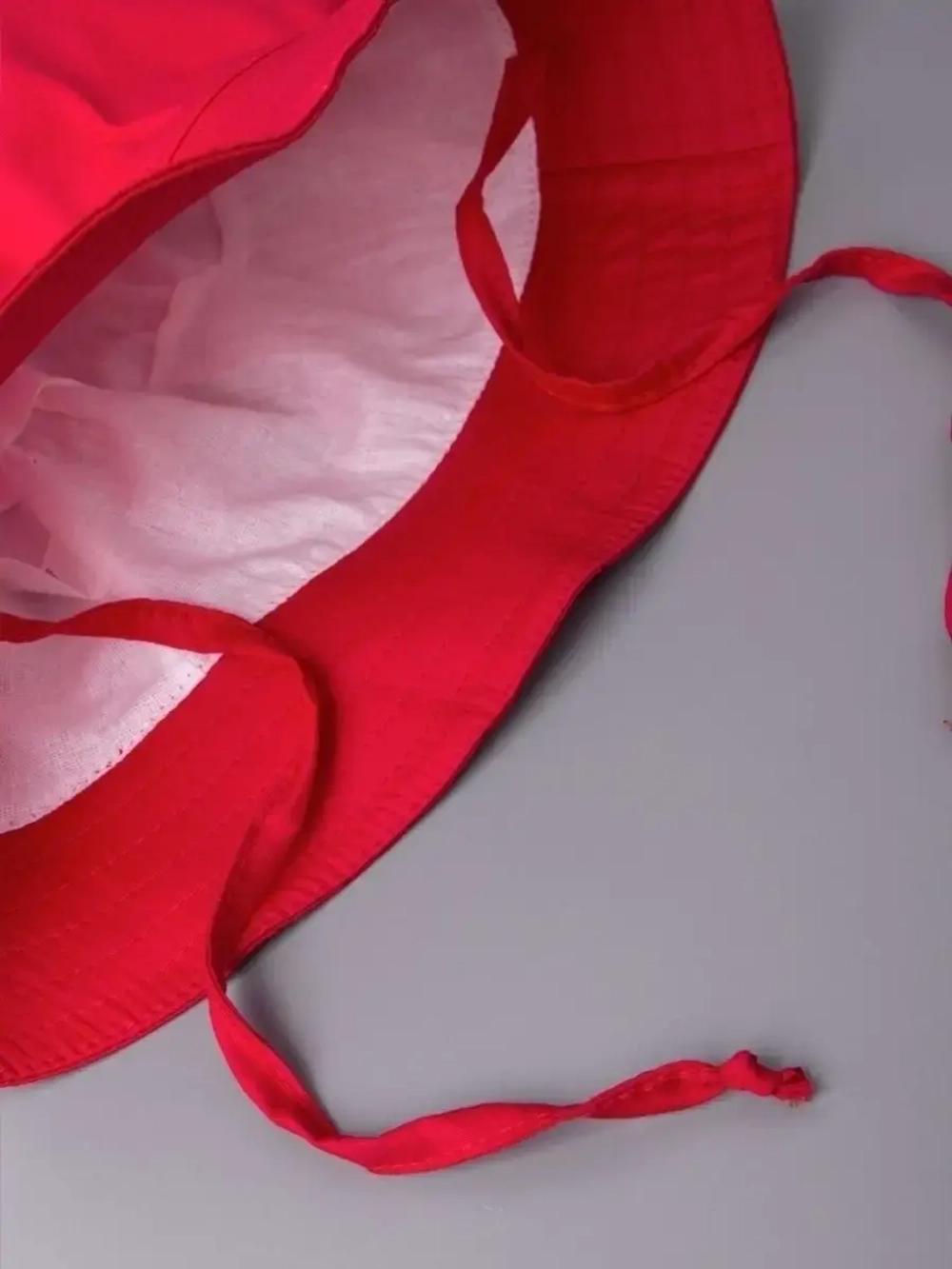 Панама детская летняя на завязках пляжная