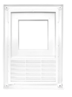 Решетка вентиляционая AWENTA RMT96а Bk 90*90 (140*210) (Распродажа)