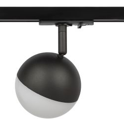 Трековый светильник однофазный ЭРА Round TR42-GX53 BK под лампу GX53 черный