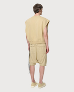 RICK OWENS DRKSHDW ЖИЛЕТ БЕЖЕВЫЙ МУЖСКОЙ HOLLYWOOD JUMBO TATLIN
