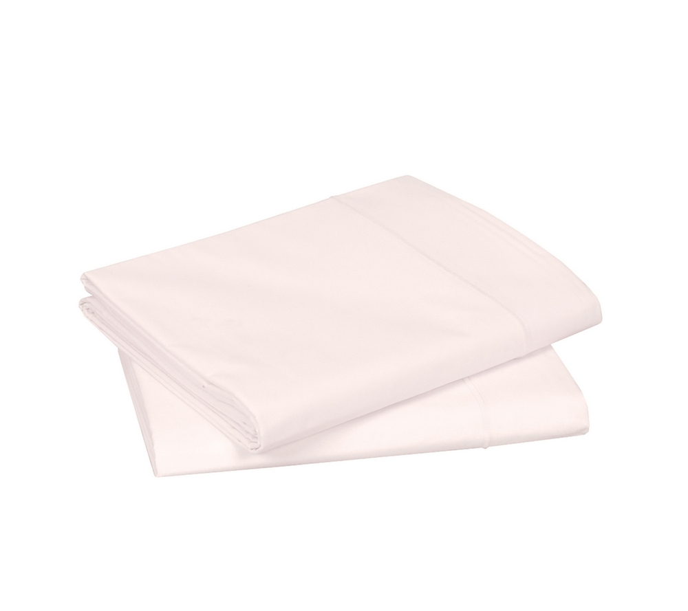 Постельное белье 2 спальное евро Blanc des Vosges Plain Guimauve