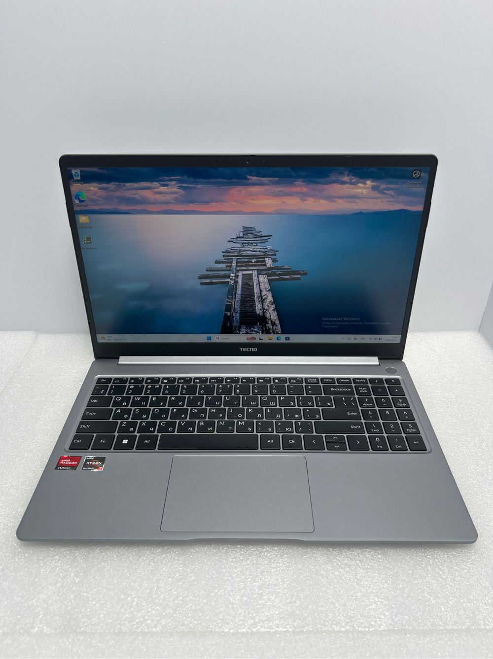 Ноутбук Tecno MEGABOOK T15DA (4894947004988) 15.6"/AMD Ryzen 7 5800U/RAM 16GB/SSD 512GB/AMD Radeon Graphics/1920*1080/IPS/DOS/Подсветка кл-ры: LED/серый космос. Состояние: A1