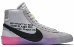 Кроссовки Off-White X Nike Blazer Wolf "Grey Serena" The Ten