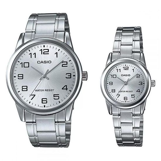 Парные часы Casio Standard: MTP-V001D-7B и LTP-V001D-7B