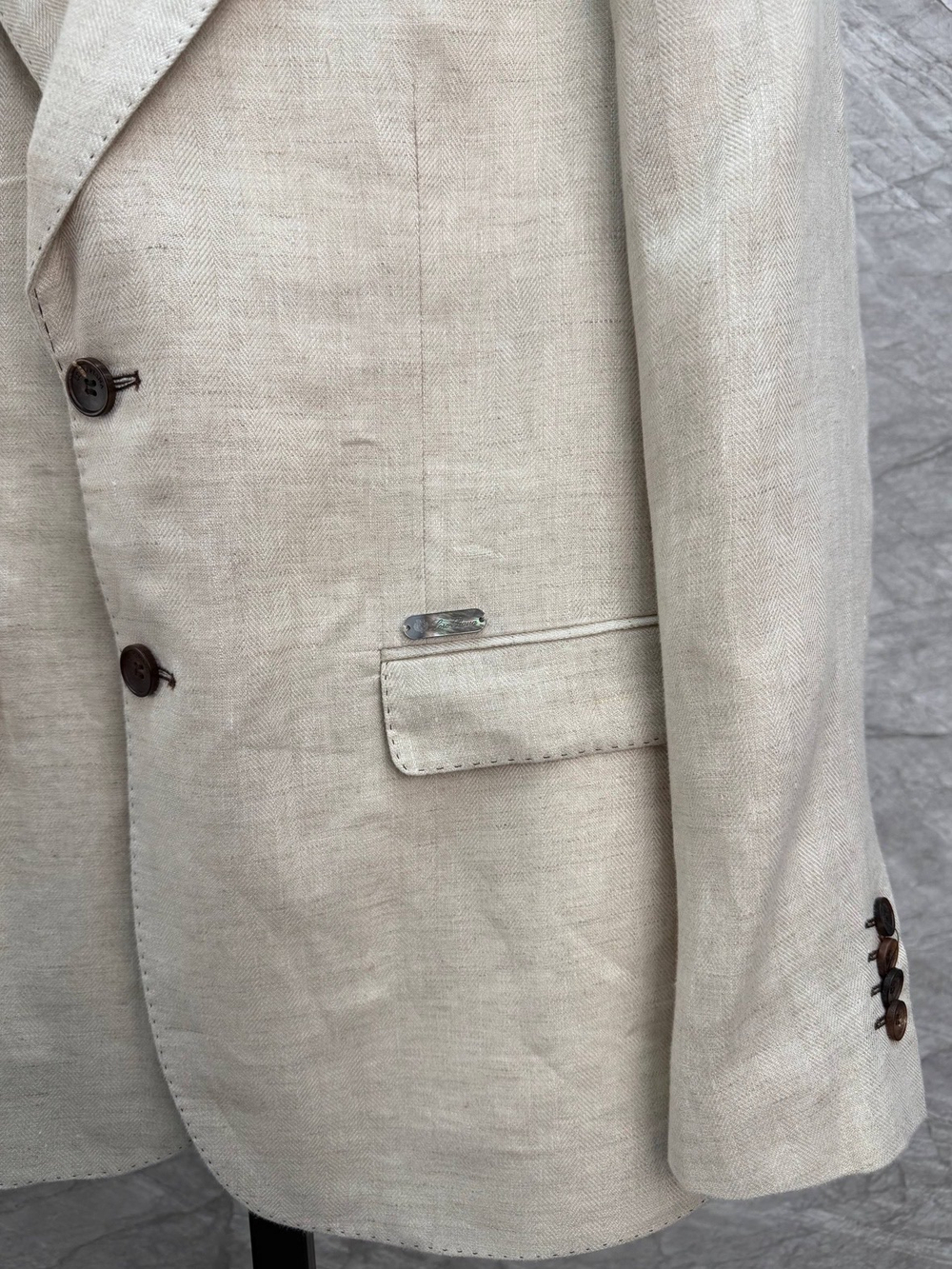 Льняной пиджак Loro Piana