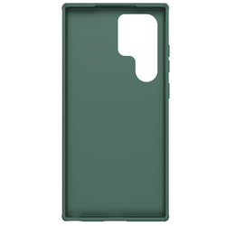 Чехол двухкомпонентный зеленого цвета от Nillkin для Samsung Galaxy S23 Ultra, серия Super Frosted Shield Pro
