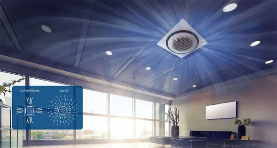 Кассетная сплит-система Samsung AC120MN4PKH/EU/AC120MXADKH/EU