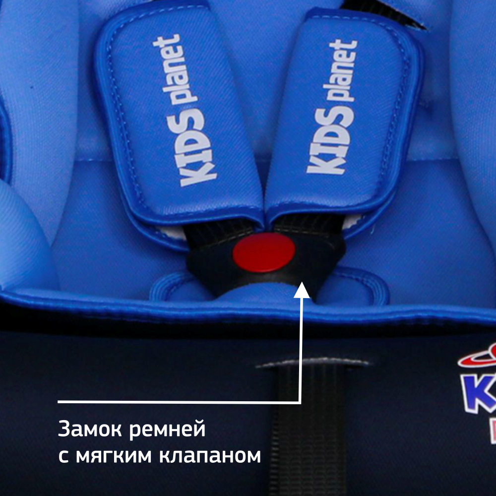 ДУУ KIDS PLANET-SIGER Luna,  синий сапфир  люлька 0-13, шт