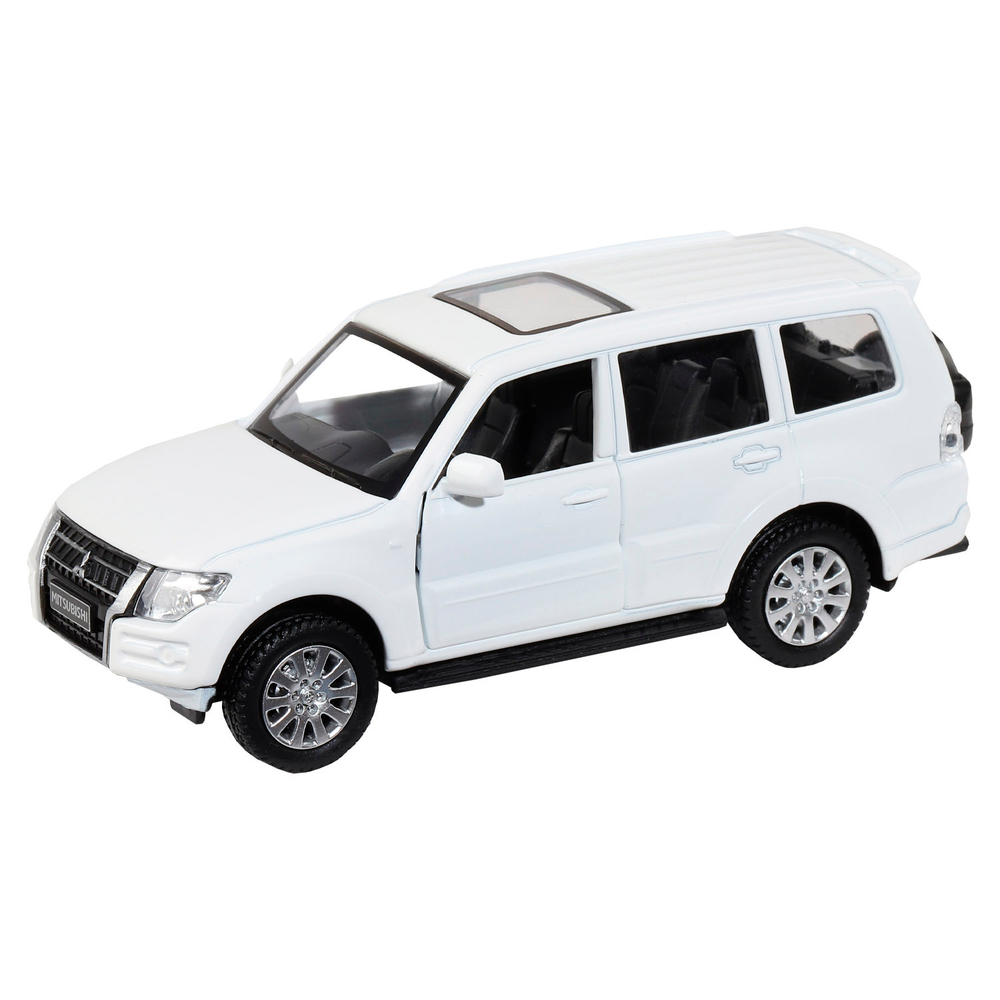 Модель 1:43 Mitsubishi Pajero 4WD Turbo,белый, откр. двери, инерция