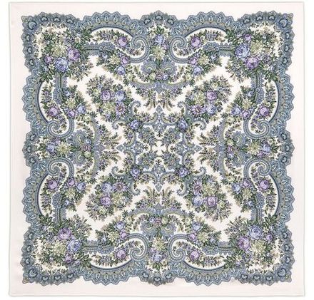 Павловопосадский платок Кружевное настроение 1886-0