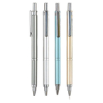 Карандаш автоматический, чернографитный, T&H, 4 цвета корпуса с серебристым клипом, 60 шт