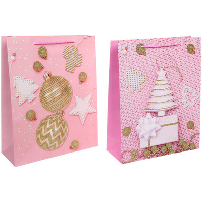 Пакет подарочный «Ванильные искры» 26*32*10 см