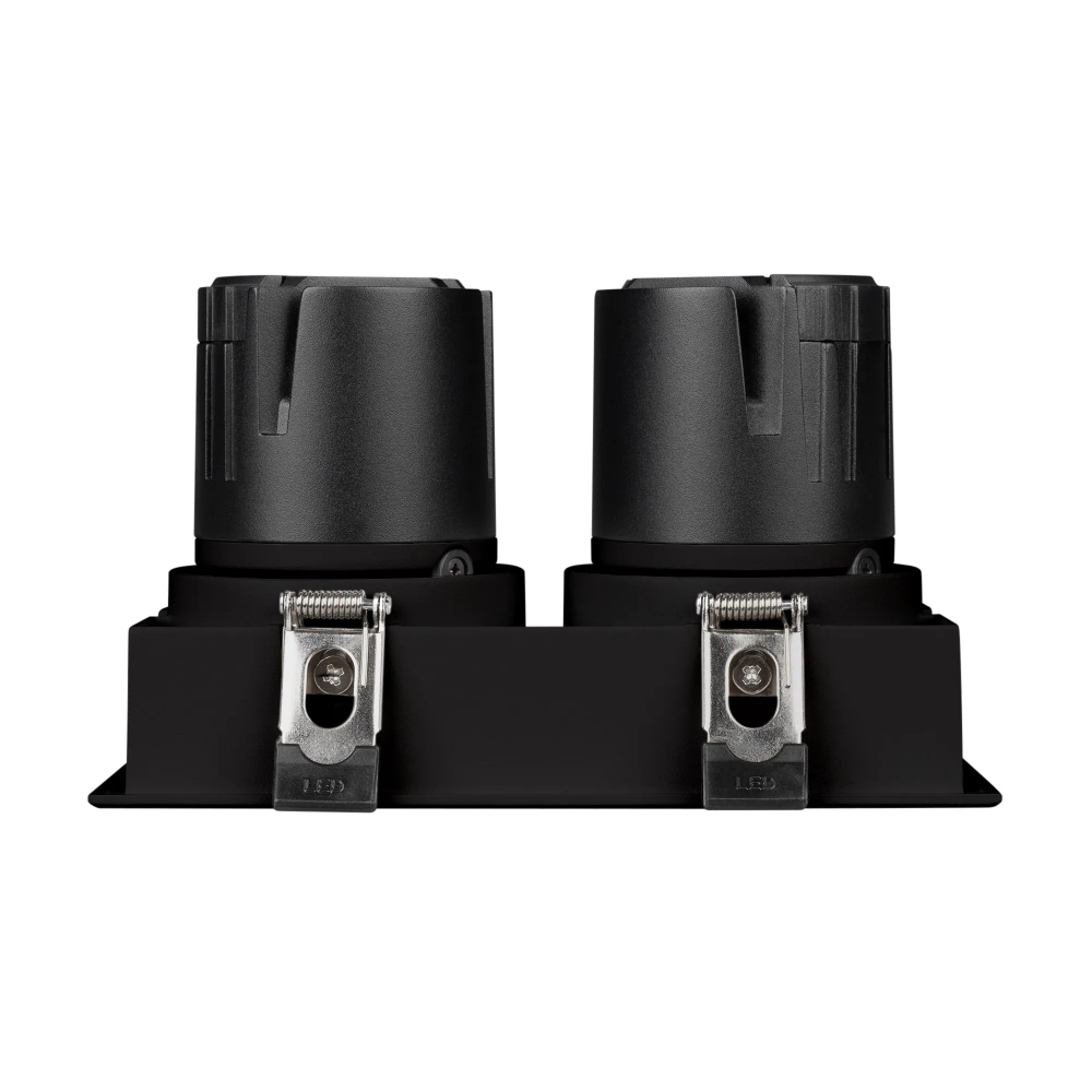 Светильник MS-FLOW-BUILT-S157x85-2x12W Warm3000 (BK, 15 deg, 230V) (Arlight, IP20 Металл, 5 лет) 055925