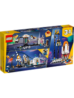 LEGO Creator Space Roller Coaster 31142 лего 3в1 – космические американские горки, конструктор парк аттракционов с минифигурками, оригинал ЛЕГО 31142