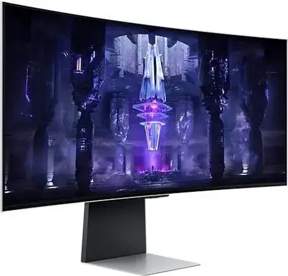 34" Монитор Samsung Odyssey OLED G8 S34BG850SI серебристый 175Hz 3440x1440 OLED