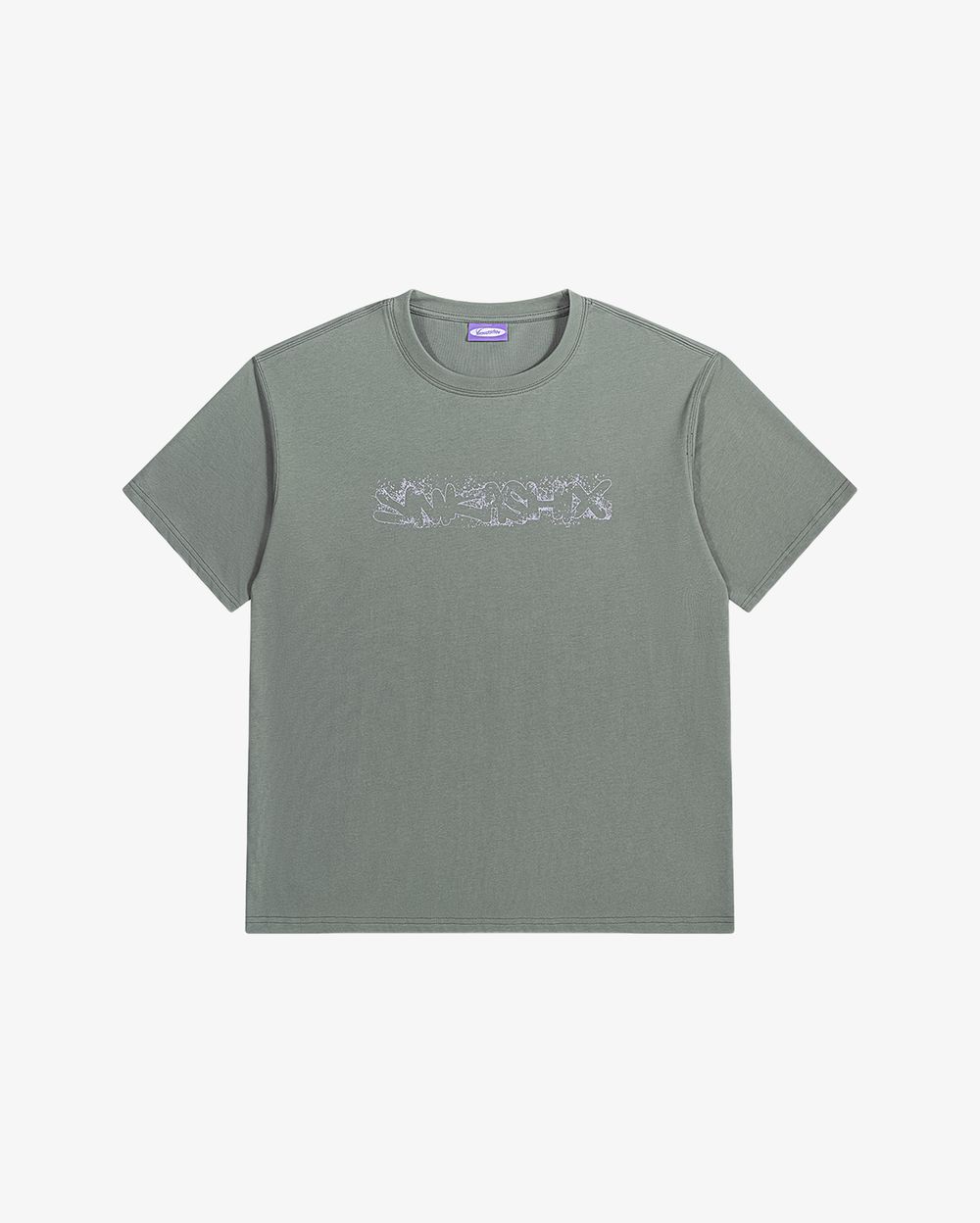 Футболка Ymkashix Sprayed logo темно-серая