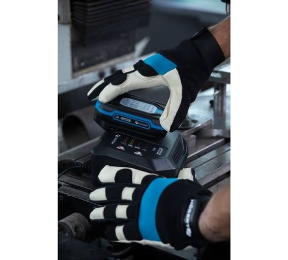 Перчатки рабочие кожаные STOR Högert, арт. HT5K730