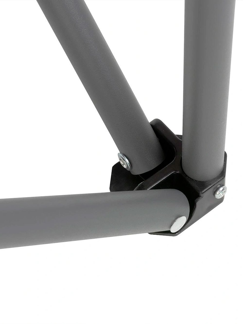 Кресло складное Nisus серый/красный/черный (N-244-GRD-1)