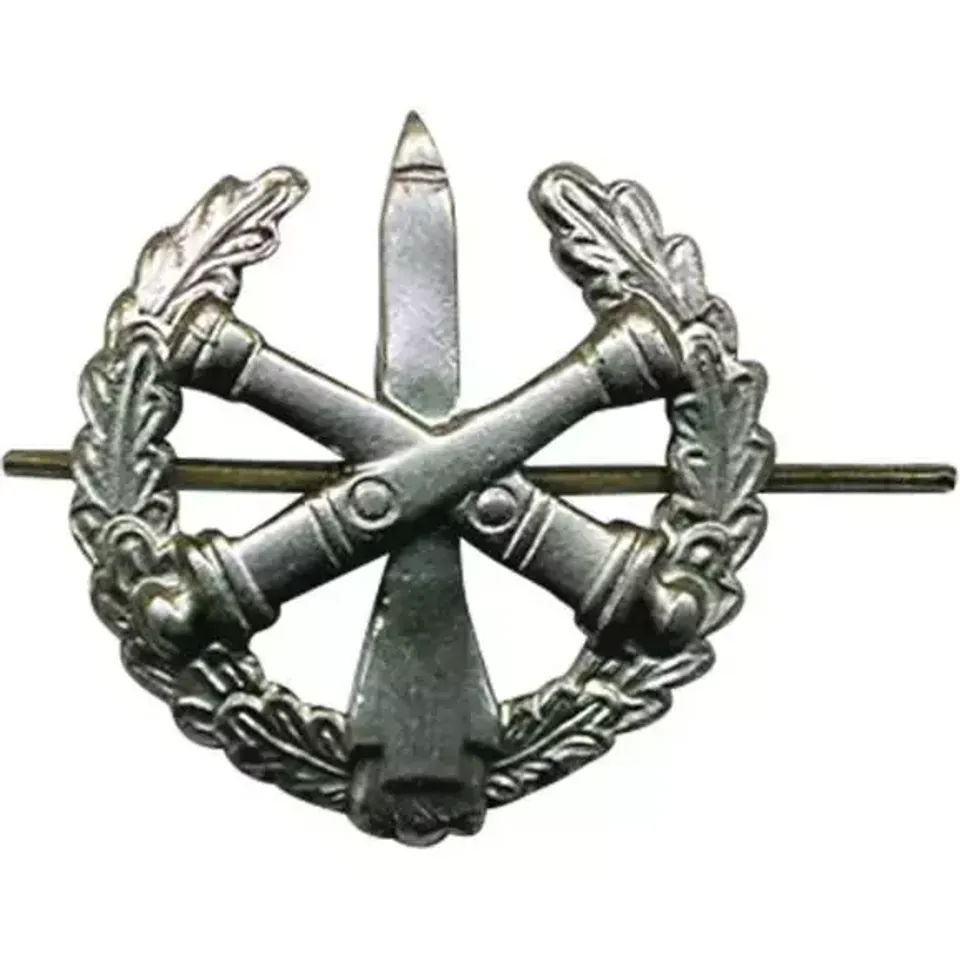 Эмблема петличная РВиА старого образца металл полевая