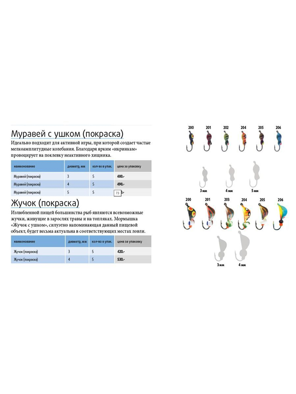 Мормышка вольфрамовая ЖУЧОК, #205, 5 шт