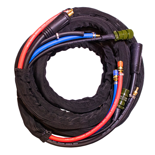 Пакет-коннектор РЕСУРС 10м, 70мм2, 10 pin, вода (650A/400A) 38522