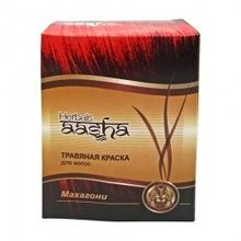 Хна Aasha Herbals с травами оттенок Махагони 60 гр