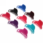 Заколка-краб для волос на блистере «Diana Collection - Mila», микс 6 цветов, 8см