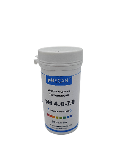 Индикаторные тест-полоски pHSCAN 4.0-7.0