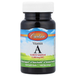 Carlson, Витамин A, 3000 мкг RAE (10 000 МЕ), 100 мягких таблеток