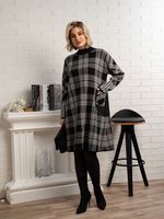 Платье Добринка (черно-белое) П15106-18М LT Collection