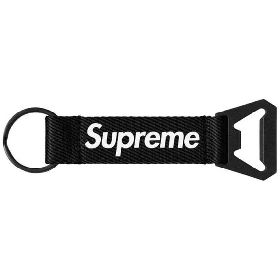 Supreme Week 5 Bottle Opener Webbing Keychain