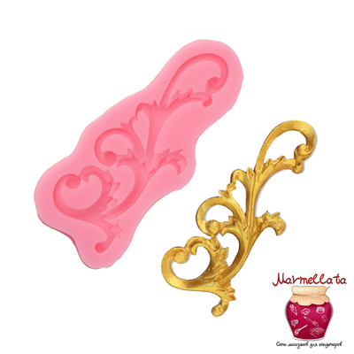 Молд силиконовый "Узор", 13*6 см