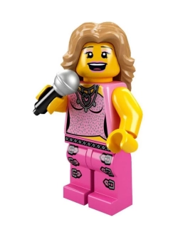 Минифигурки LEGO Minifigures 8684 Серия 2 Поп-Звезда