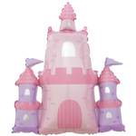Шар Фольгированный Замок принцессы (Розовый)
