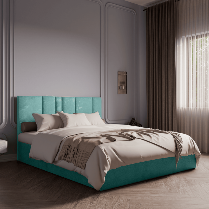 Двуспальная кровать с настилом Скайлайн, 160х200